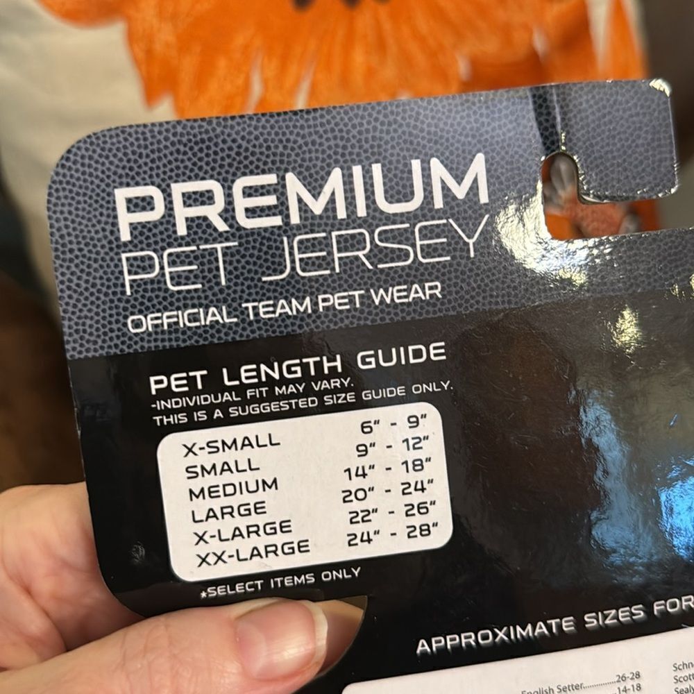 SEATTLE SEAHAWKS JERSEY PETS OFFICIAL NFL TEAM WEAR BLUE & GREEN STITCHED M NWT - Picture 10 of 12